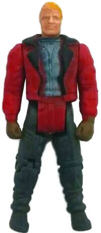 Kenner M.A.S.K. Thunderhawk PlayFul argentine, licensed product. Body from Ace Riker in red/black/gray